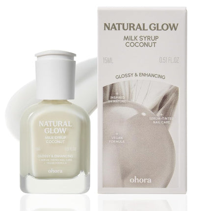 Nail Recovery Duo - Restore & Strengthen Brittle Nails - Includes Natural Glow Milk Syrup Nail Strengthener 15Ml (Coconut) & Green Tea 3-In-1 Remover 50Ml for Healthy, Shiny Nails