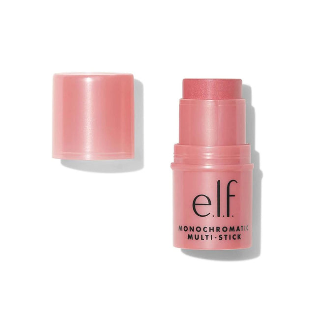 Monochromatic Multi Stick, Travel-Sized Luxuriously Creamy & Blendable Color, for Eyes, Lips & Cheeks, Vegan & Cruelty-Free, Dazzling Peony, 0.17 Oz