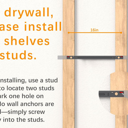 Floating Shelves Set of 2, 22.5 Inches Farmhouse Rustic Wood Wall Mounted Shelves for Bathroom, Bedroom, Living Room or Kitchen, Hanging Shelf Decor Book with 22Lbs Capacity, Rustic Brown