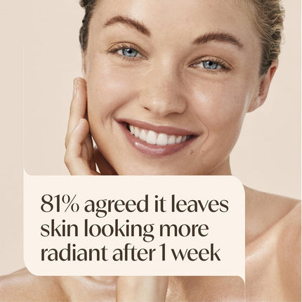 Aveeno Positively Radiant Skin Brightening Exfoliating Daily Face Wash Scrub, Gentle with Moisture-Rich Soy Extract, Helps Improve Skin Tone & Texture, Oil- & Soap-Free, Hypoallergenic, 5 Oz​