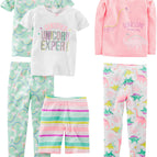 5T / Mint Green Rainbow/Pink/White Dinosaur/Stripe/Unicorn