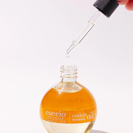 Naturale Milk & Honey Revitalizing Cuticle Oil, Lightweight Fast-Absorbing Hydrating Nail & Cuticle Conditioner, Cold-Pressed Oils + Vitamin E, 2.30 Fl Oz