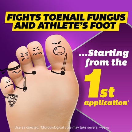 Max Strength Antifungal Liquid for Toenail Health with Brush Applicator, Results in 1 Week, Nail Fungus Treatment for Damaged Toenails, Athlete'S Foot Treatment, Tolnaftate 1% 0.45 Fl Oz