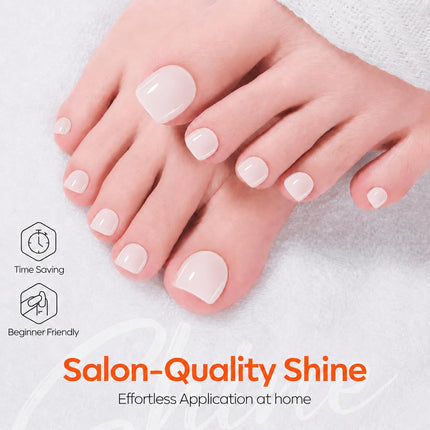 Nail Strengthener, Milky White Nail Polish Nail Repair for Damaged Nails Hardener Quick Dry Nail Growth Natural Nail Concealer Foundation Strengthening Nails & Toenails Women Manicurist
