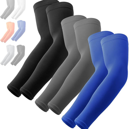 UV Sun Sleeves for Men & Women, Cooling Arm Sleeves UPF 50+ | Golf, Tattoo Cover Up, Sun Protection
