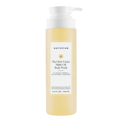 the Glow Getter Multi-Oil Hydrating Body Wash, Gentle Cleanser, 16.9 Oz