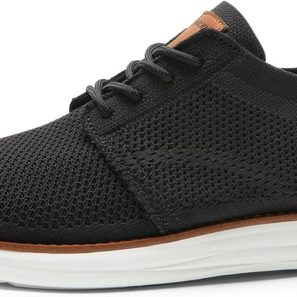 Men'S Knitflex Breeze Mesh Sneakers Oxfords Lace-Up Lightweight Casual Walking Shoes