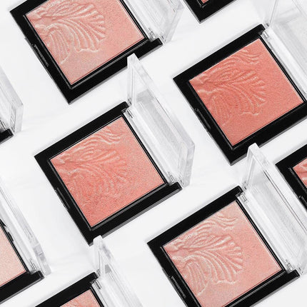 Megaglo Highlighting Powder, Highlighter Makeup, Shimmer Glow, Pink Rose Gold Blossom Glow