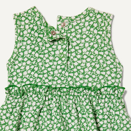 Baby Girls' Sleeveless Bodysuit Dress, Pack of 3