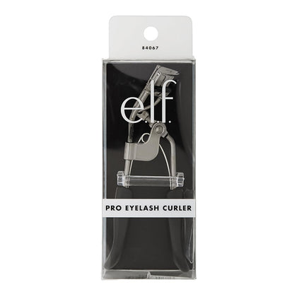 Pro Eyelash Curler, Stainless Steel Lash Curler, Long-Lasting Natural Curl, Ergonomic Design, Includes Replacement Pad, Fits All Eye Shapes
