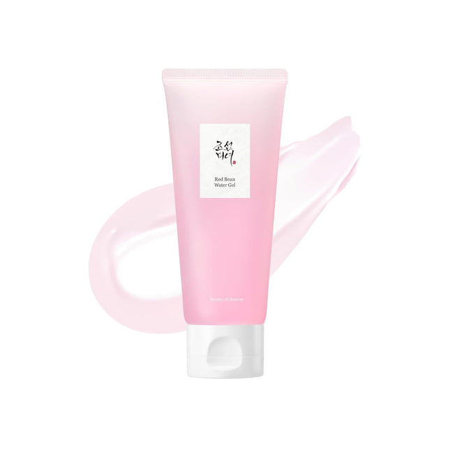 Red Bean Water Gel Hydrating Peptide Hydro Boost Moisturizer for Acne Prone Dry Skin, Korean Skin Care for Men and Women, 100Ml, 3.38 Fl.Oz