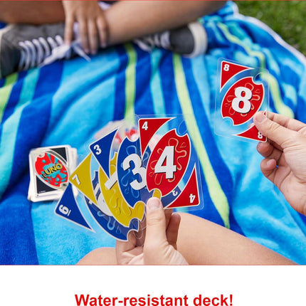 UNO Splash Card Game, Ages 7+, 2-10 Players