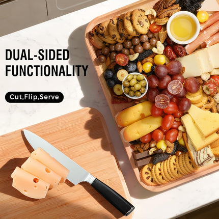 Portable Charcuterie Boards with Lid, Cheese, Veggie & Snack Tray