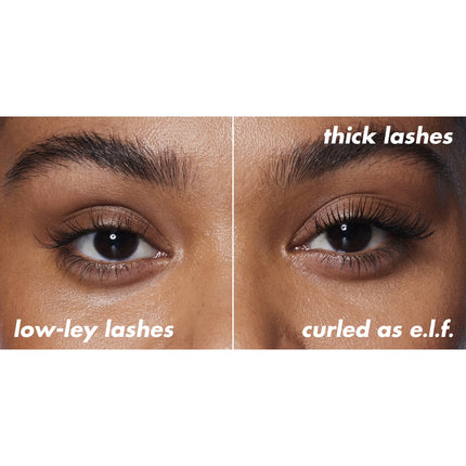 E.L.F. Lash 'N Roll® Curling & Lifting Mascara, Pitch Black, 0.32Oz