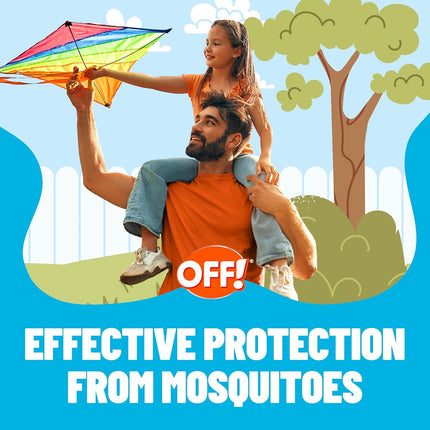 OFF! Insect Repellent Lotion for Adults & Kids, Fragrance-Free Picaridin Bug Repellent for Everyday Deet-Free Protection from Mosquitoes and Ticks, 3.8 Oz | Insect-Repellants