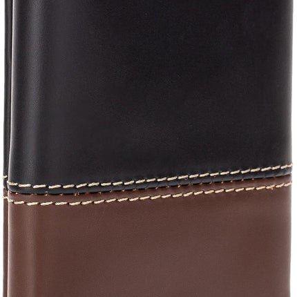 Timberland Men'S Leather Trifold Wallet with ID Window