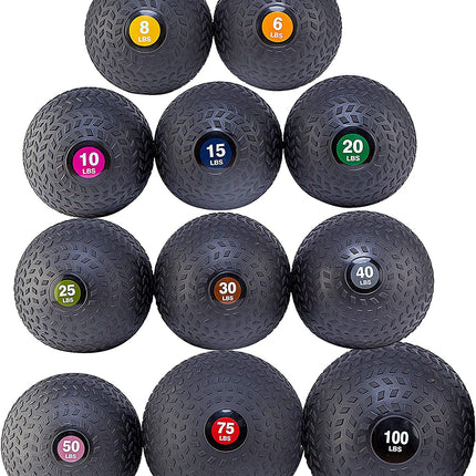 Slam Medicine Wall Balls Workout Exercise Fitness Weighted Balls for Cross Training, Strength and Conditioning Exercises, Cardio and Core Workouts