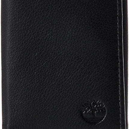 Timberland Men'S Leather Trifold Wallet with ID Window