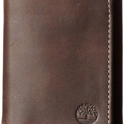 Timberland Men'S Leather Trifold Wallet with ID Window
