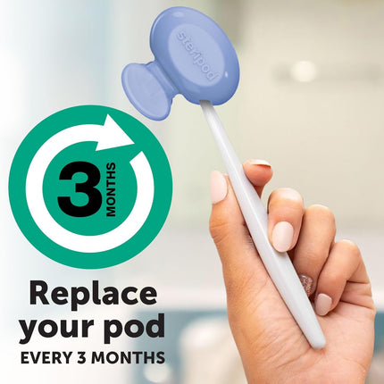 Clip-On Toothbrush Protector, Keeps Toothbrush Fresh and Clean, Fits Most Manual and Electric Toothbrushes, Blue, Green, Clear, 4 Count