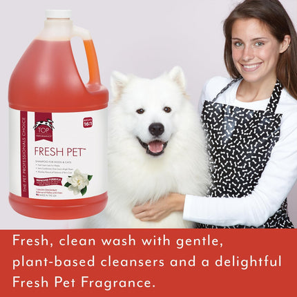 Fresh Pet Shampoo, 1-Gallon,Black