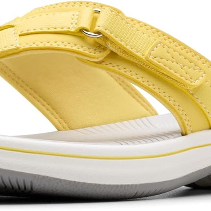 Clarks Women’s Breeze Sea Flip-Flops – Adjustable Lightweight Casual Sandals