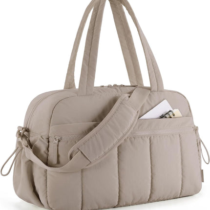 Gym Bag for Women, Duffle Bag for Travel with Wet Pocket, Lightweight Carry on Weekender Duffel, Water Resistant