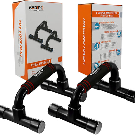 Push up Bars Strength Training - Workout Stands with Ergonomic Push-Up Bracket Board with Anti-Slip Sturdy Structure Portable for Home Fitness Training, Push up Stands Handle for Floor Workouts