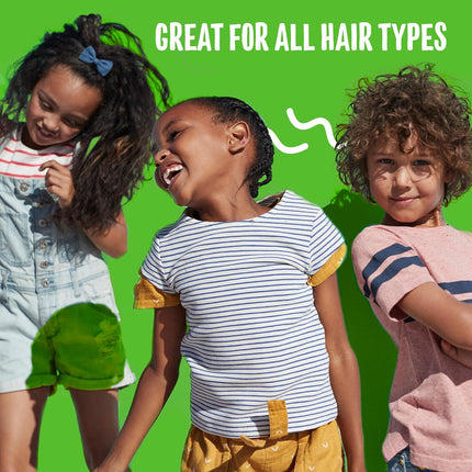 Kids Hair Care Bundle Set Including: Shampoo (16 Fl Oz), Conditioner (16 Fl Oz) & Detangler Spray (8 Fl Oz), Paraben- Freem Sulfate-Free, Dye-Free, Cruelty-Free, Tangle-Free Styling