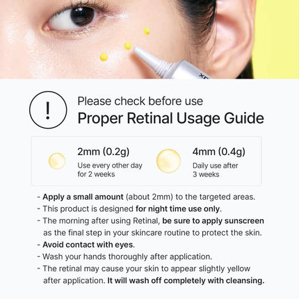 the Vita a Retinal Shot Tightening Booster | 0.1% Retinal, 3% Matryxyl, High-Strength Retinoid for Anti-Aging, Pore Minimizer, Wrinkles & Fine Lines, Firmer Skin, 15Ml, Korean Skin Care Gift