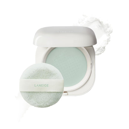 LANEIGE Neo Blurring Powder: Korean Shine Control Compact with Pore Blurring, Smoothing Finish & Travel-Friendly, No Spill Packaging