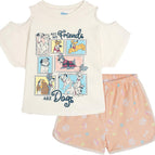 4T / Cream Beige / Soft Coral, Dogs
