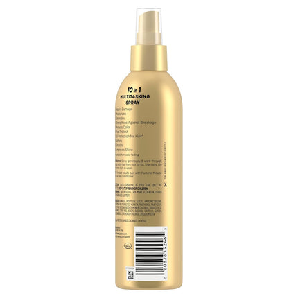 Miracle Rescue 10In1 Multitasking Spray - Heat Protection, Detangles, Repairs Damaged, Dry Hair, Improves Shine, Leave-In Conditioning Treatment with Keratin and Pro-Vitamin B5, 5.7 Oz