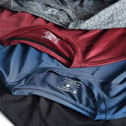 5 Pack Men’S Active Quick Dry Crew Neck T Shirts | Athletic Running Gym Workout Short Sleeve Tee Tops Bulk
