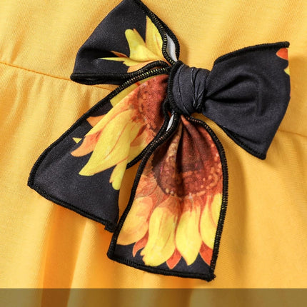 Girls Summer 2 Piece Outfits 4-12Y Butterfly Bow Sleeveless Tunic Tops and Floral Print Shorts Cute Clothes