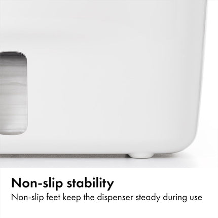 Perfect Pull Wipes Dispenser, Gray