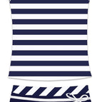 14-15 Years / Navy Blue Stripes