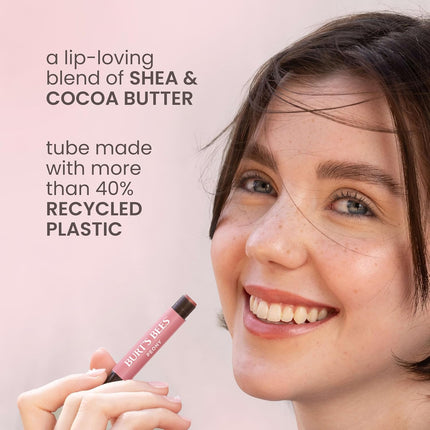 Lip Shimmer Nude Collection, Tinted Lip Balm Stick, Moisturizing for All Day Hydration with Natural Glowy Pigmented Finish & Buildable Color, 3 Warm Shades, Value Pack, 0.09 Oz., Three Tubes