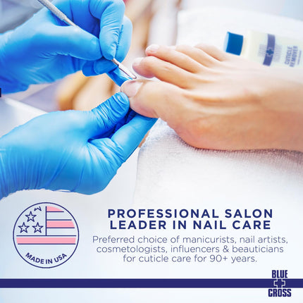 Cuticle Remover & Softener Liquid for Nails –  Professional Nail Care with Lanolin, Hydrating Treatment for Dry Cuticles & Hangnails, Made in USA, 6Oz