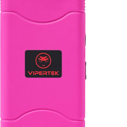 VTS-880 Mini Stun Gun for Self Defense Rechargeable with LED Flashlight