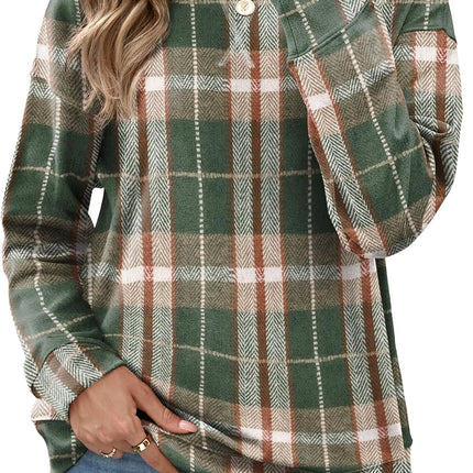 Women'S Crew Neck Sweatshirt Loose Pullover Long Sleeve Shirts Soft Tops for Women Fall Clothes 2025
