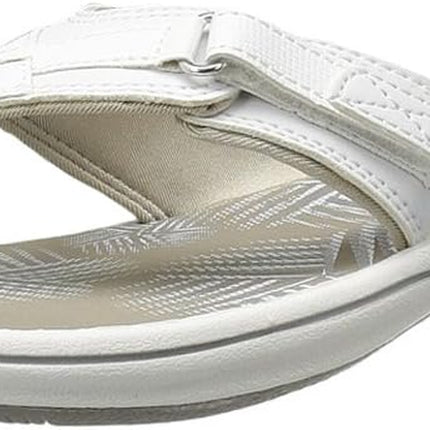 Clarks Women’s Breeze Sea Flip-Flops – Adjustable Lightweight Casual Sandals