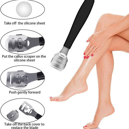 36 in 1 Pedicure Kit, Professional Pedicure Tools Foot Rasp Foot Dead Skin Remover for Home & Salon Care