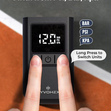 Ball Pump for Sports Balls, Portable Electric Basketball Pump Ultra Fast Inflation, with Digital LED Display Air Pump for Balls, Preset Pressure with Ball Needle for Soccer, Volleyball