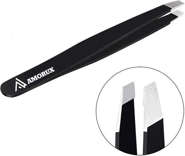 Eyebrow Tweezers for Women Facial Hair Professional Hair Removal Stainless Steel Tweezers for Ingrown Facial Hair, Splinter, and Daily Beauty