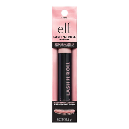 E.L.F. Lash 'N Roll® Curling & Lifting Mascara, Pitch Black, 0.32Oz