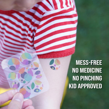 Mosquito Bite Itch Relief Patch, after Bite Insect Bite Treatment, anti Itch Cream Alternative, Insect Bite Relief, Cruise, Travel and Camping Essential for Kids