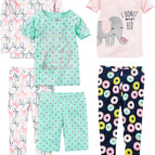 5 / Green Dots/Navy Donut/Pink Elephant/White Zebra