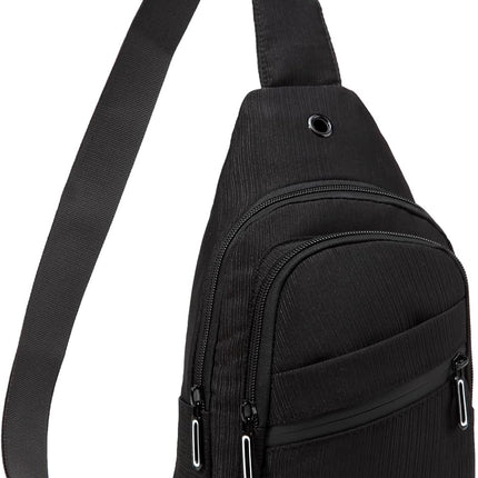 Small Sling Bag Crossbody Bags for Women Men, Sling Backpack Chest Daypack Cross Body Bag for Travel Outdoor
