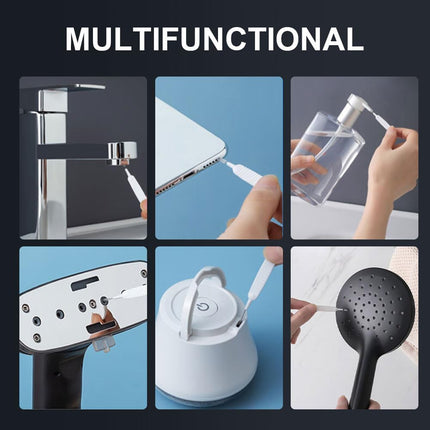 Shower Head Cleaning Brush for Small Holes, 2026 New Anti-Clogging Nozzle Brush for Shower Head,Phone Hole Pore Gap, Household Bathroom Accessory, Multifunctional Crevice Tiny Cleaning Brushes (10PC)